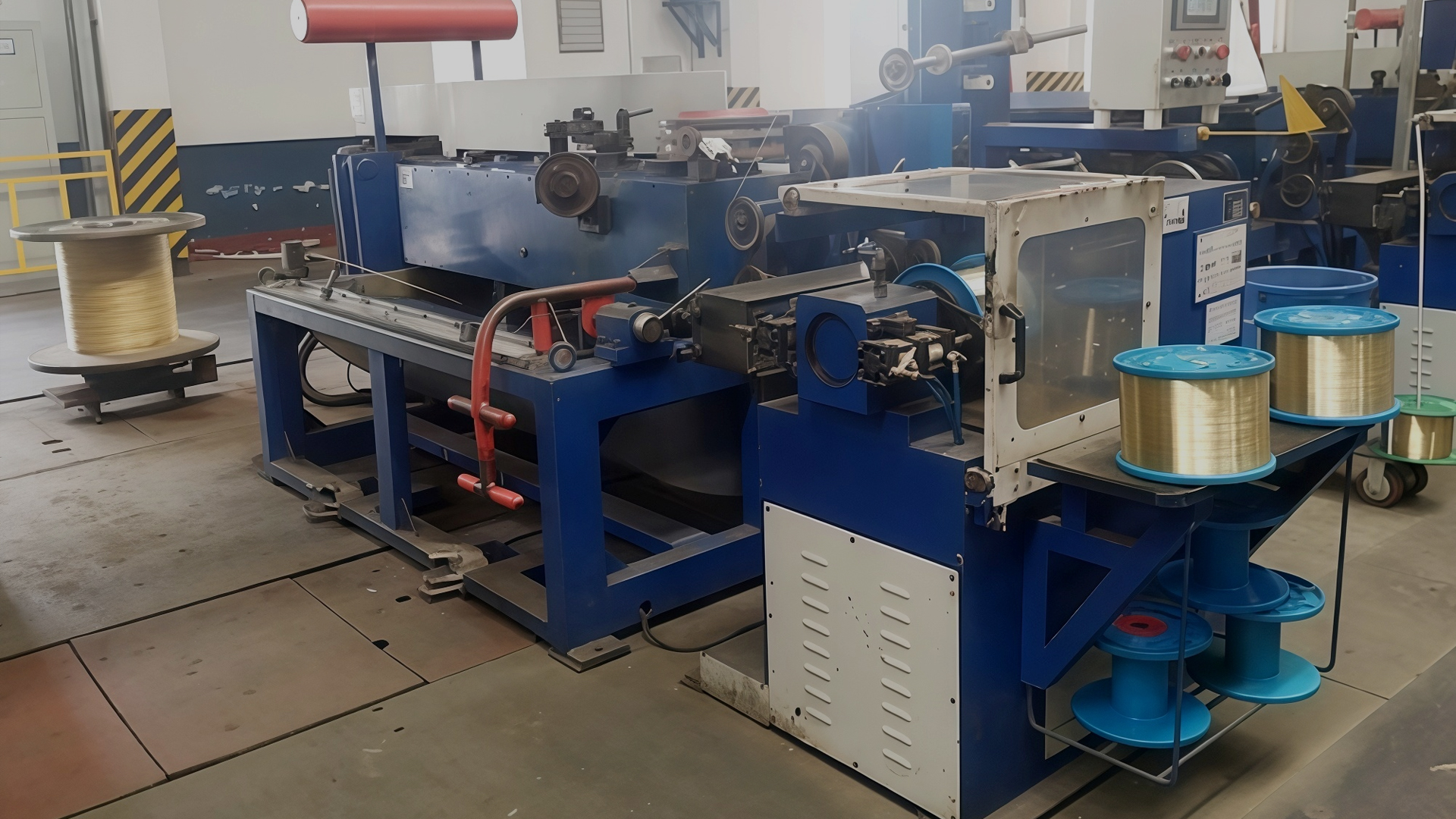 Millaista jäähdytysjärjestelmää langanvetokone käyttää suurissa nopeuksissa?